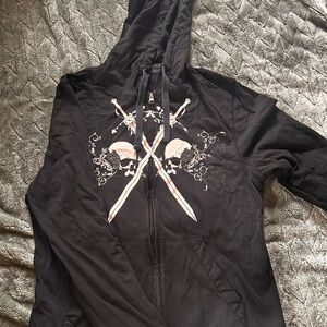 Preview International Charcoal Gray Hoodie